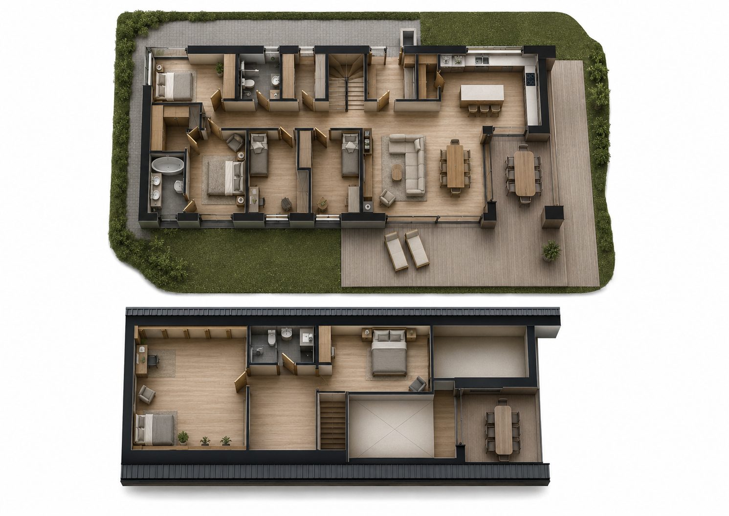 VILLA 140 Plānojums