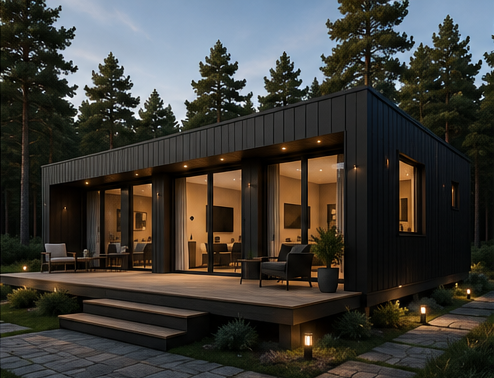 LUX 60 sānu skats vakara gaismā